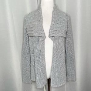 Talbots chunky open cardigan